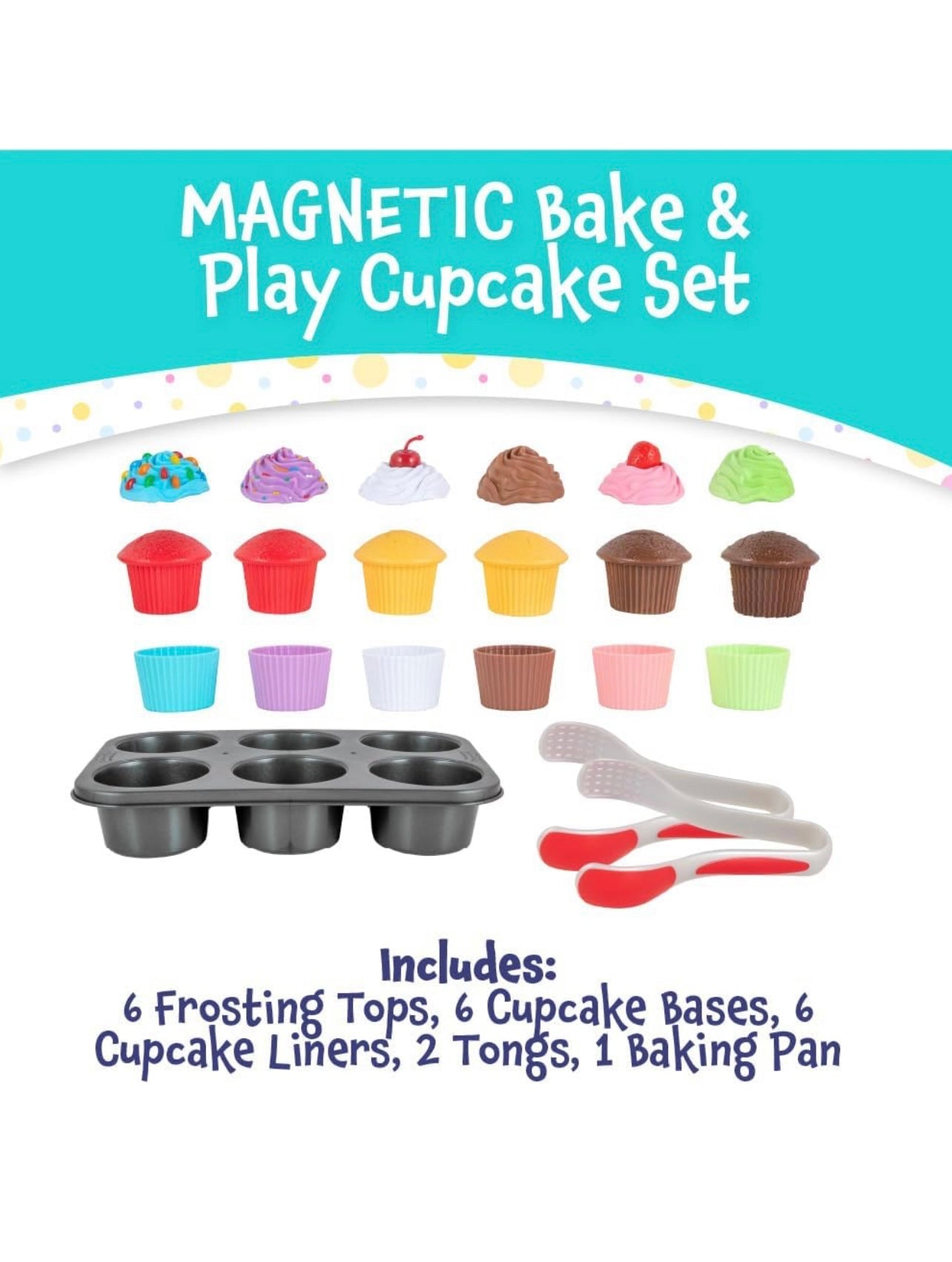 Magnetic Bake Cupcake Set