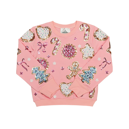 Cookies Sequin Sweatshirt