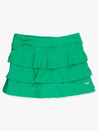 Bright Green Active Skort