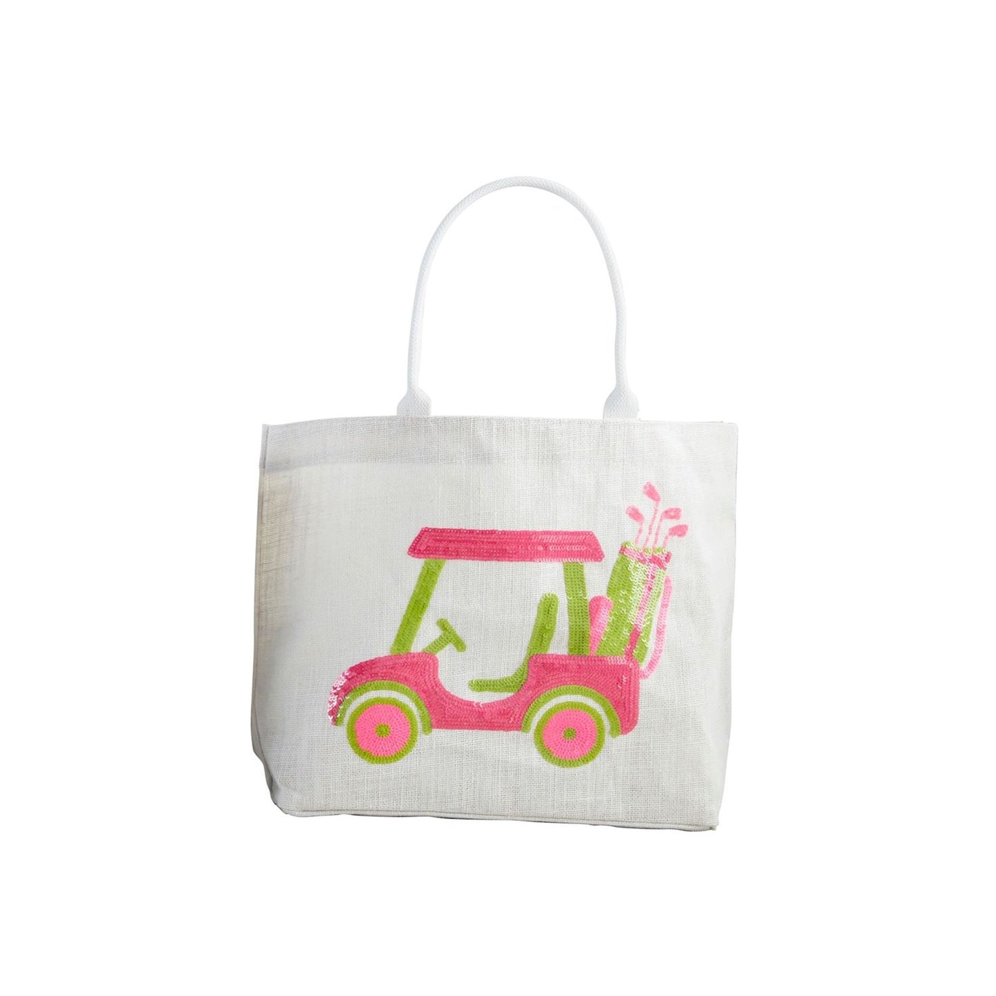 Golf Sequin Tote