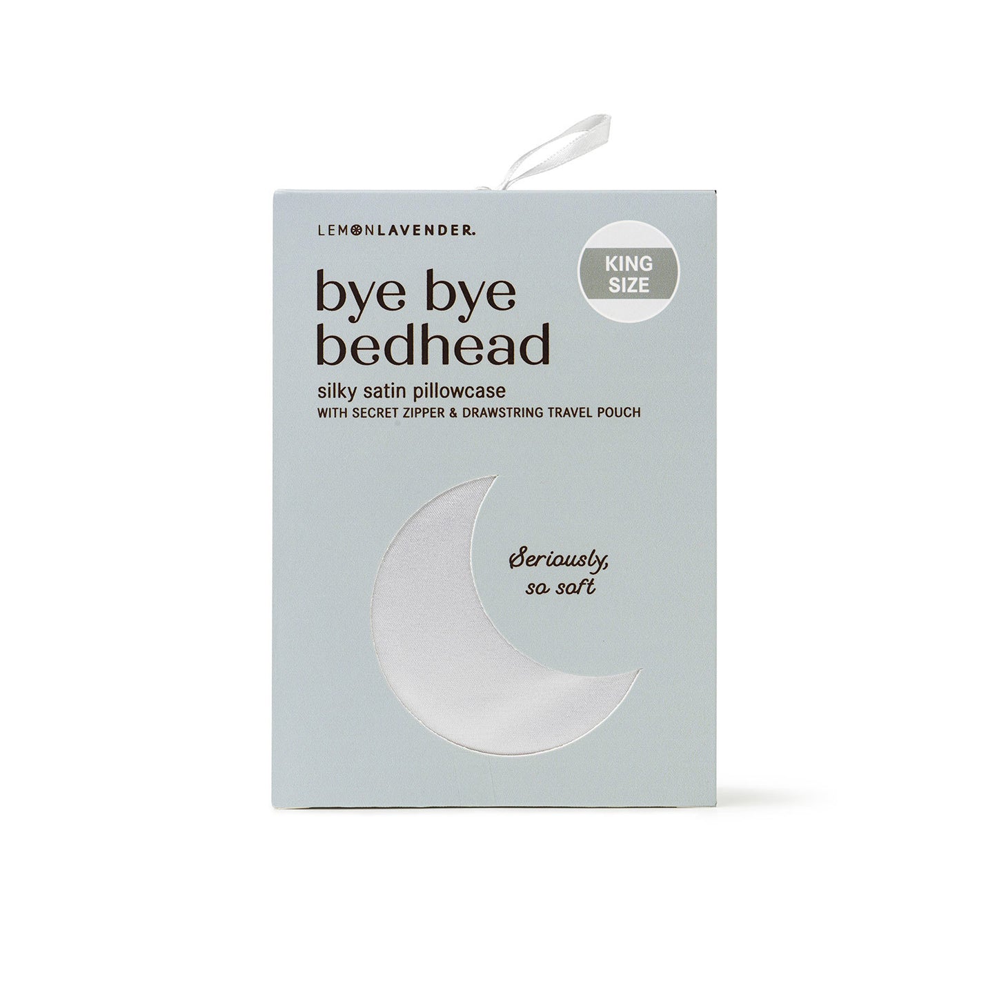 Bye Bye Bedhead Satin Pillowcase