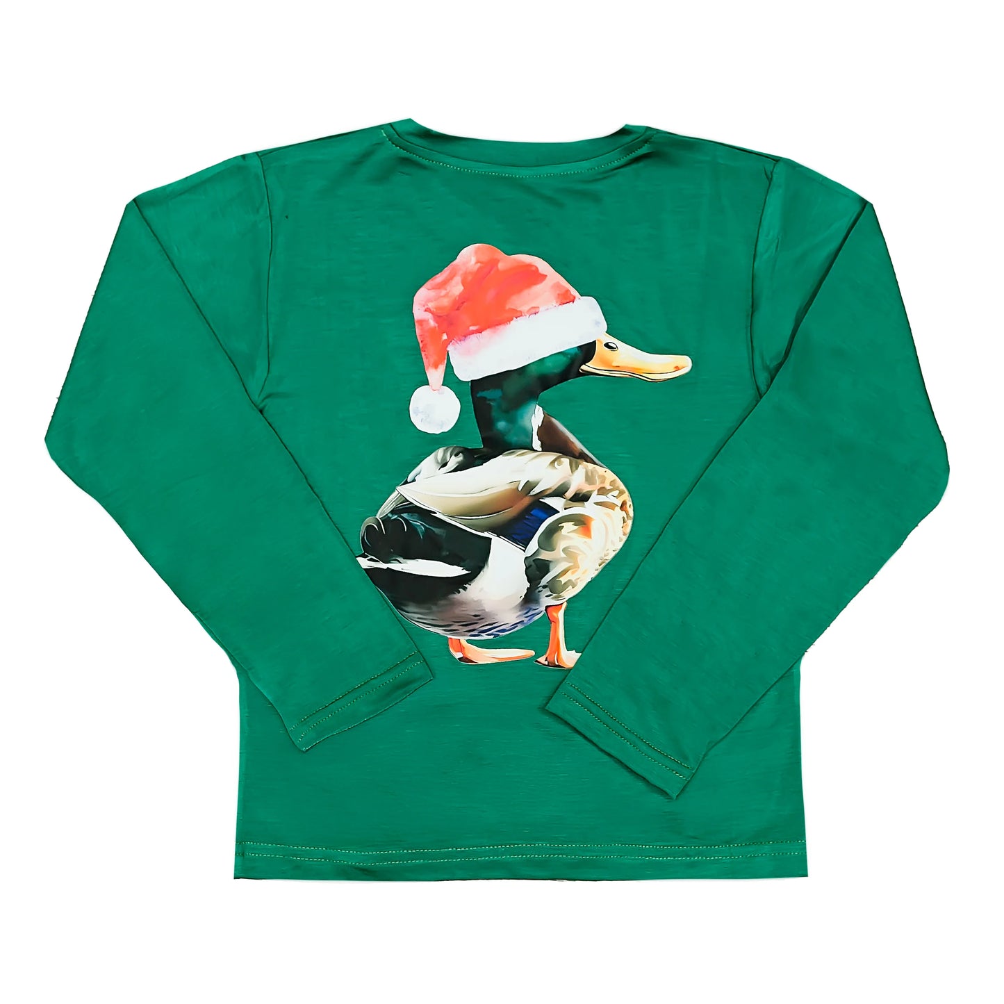 Santa Mallard LS Shirt