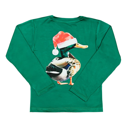 Santa Mallard LS Shirt