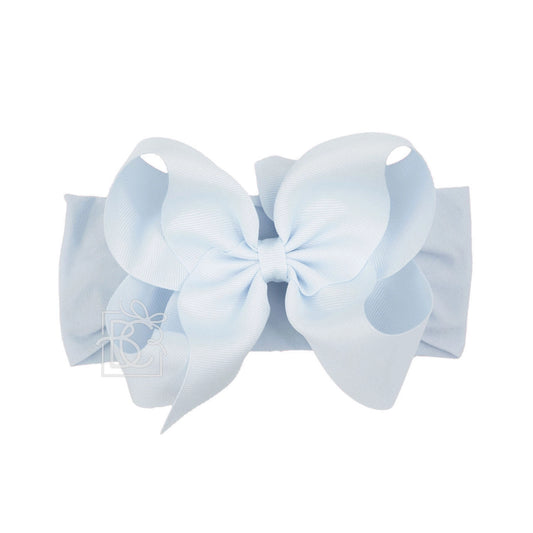 Millennium Blue 5.5" Headband Bow