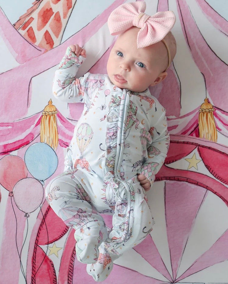 Seraphina Ruffled Footie