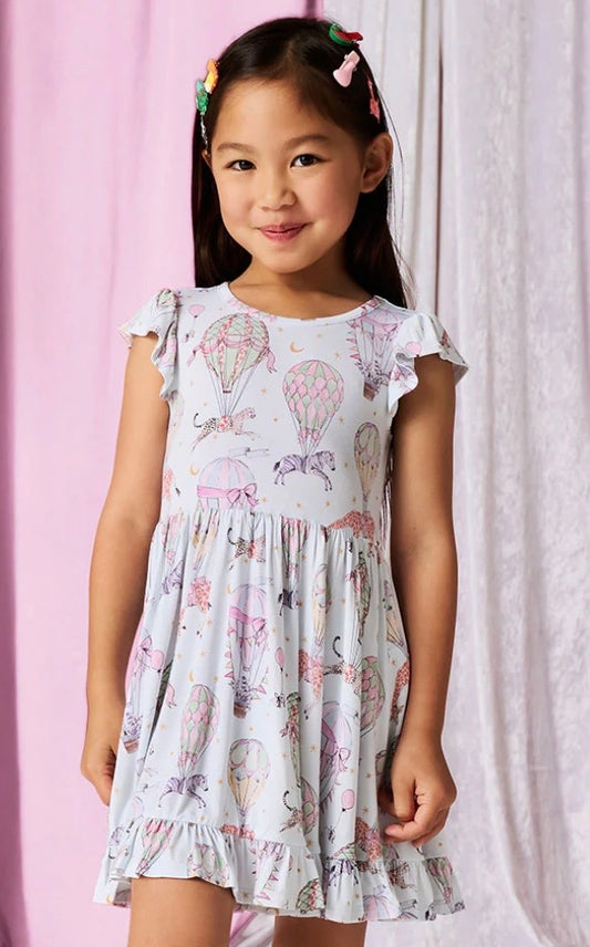 Seraphina Ruffled Twirl Dress