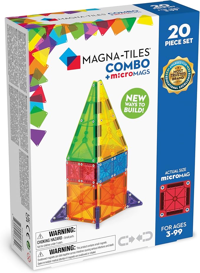 Magna -Tiles Combo 20-Piece Set
