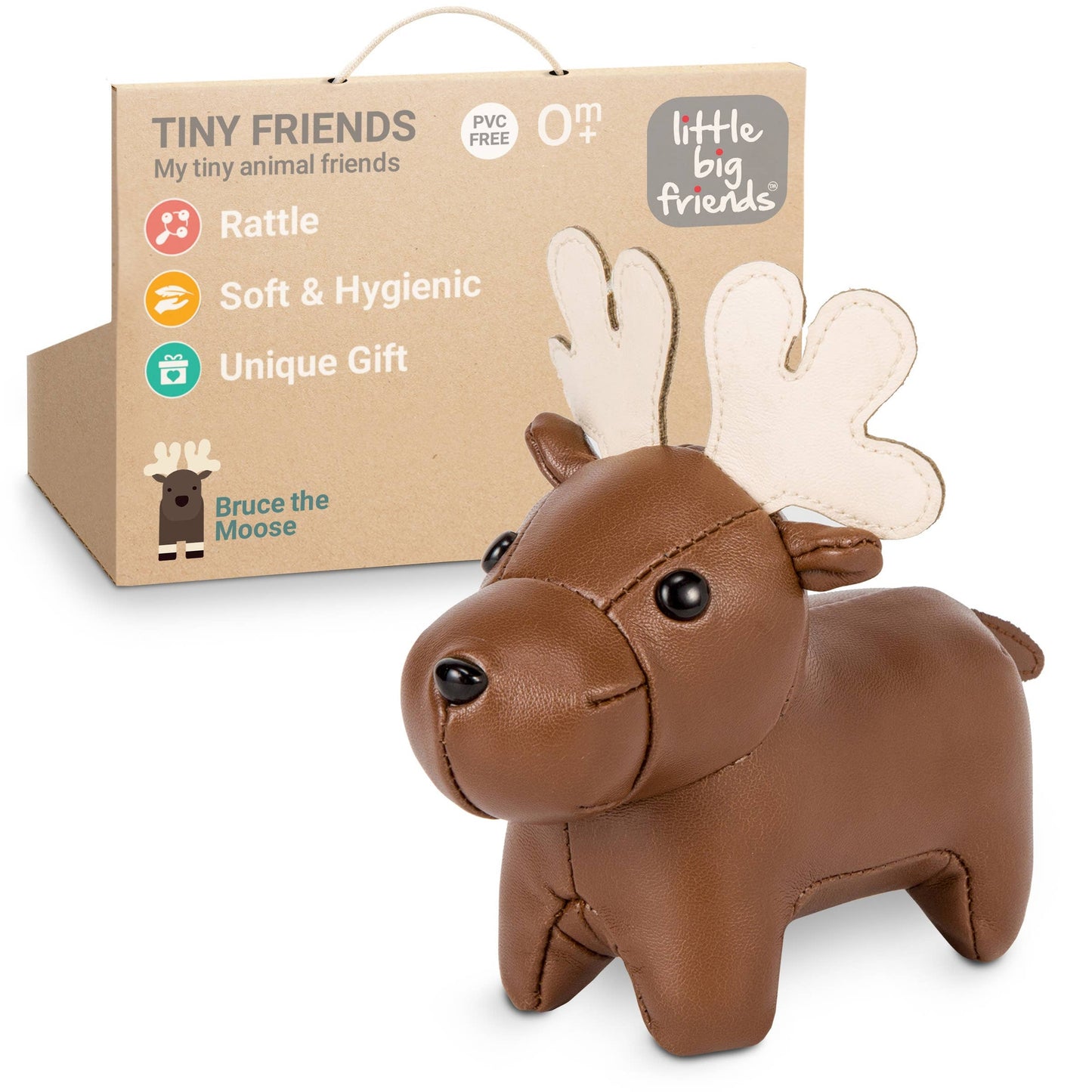 Tiny Friends Animal Rattle
