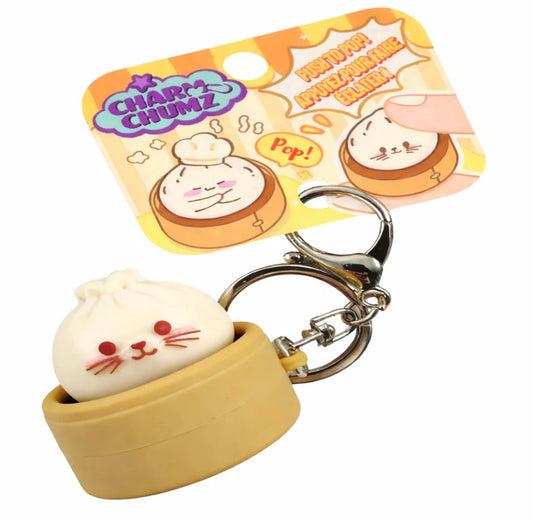 Charm Chumz Clicker Buns Keychain Assortment
