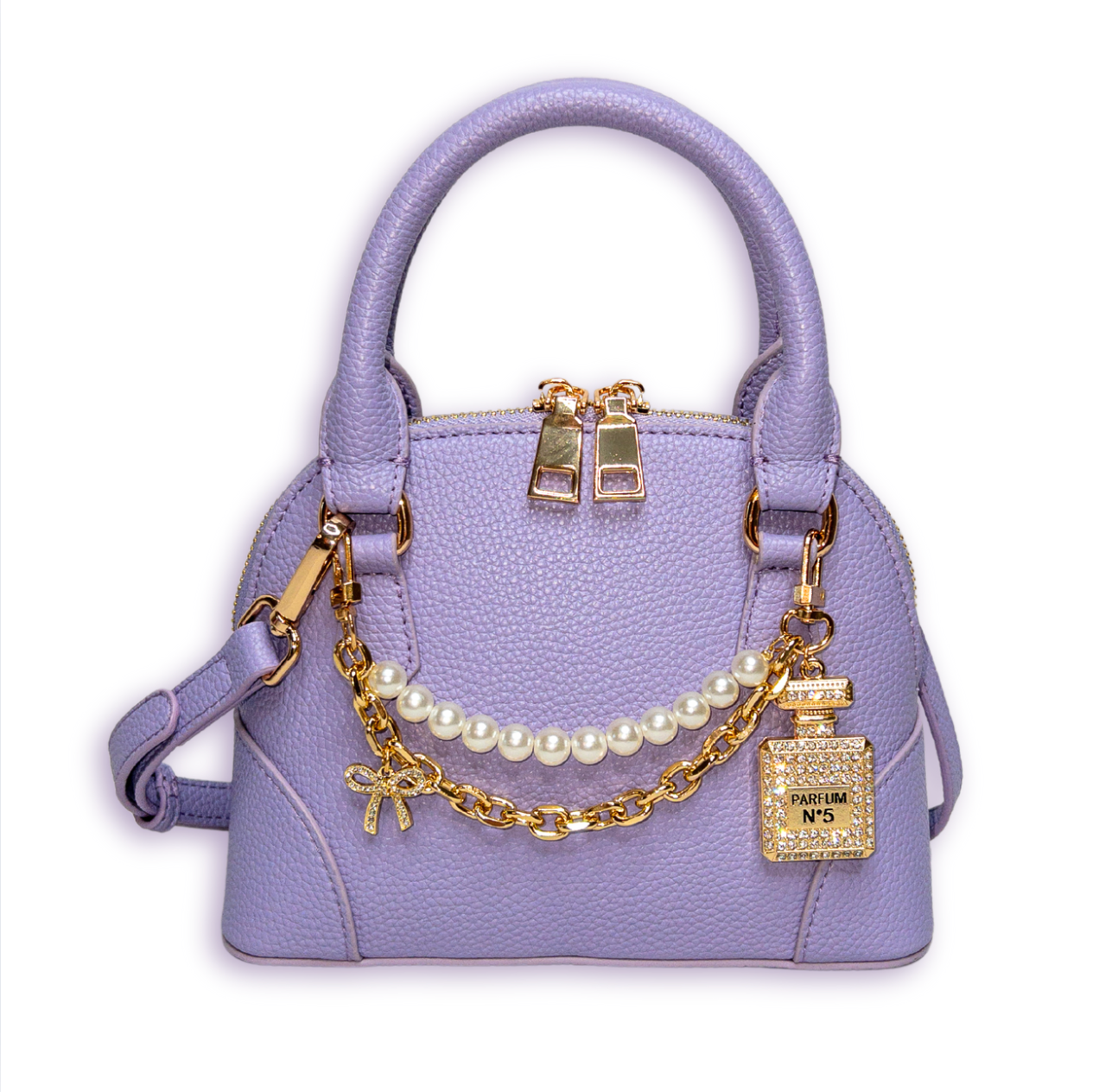 Charlotte Lilac Purse