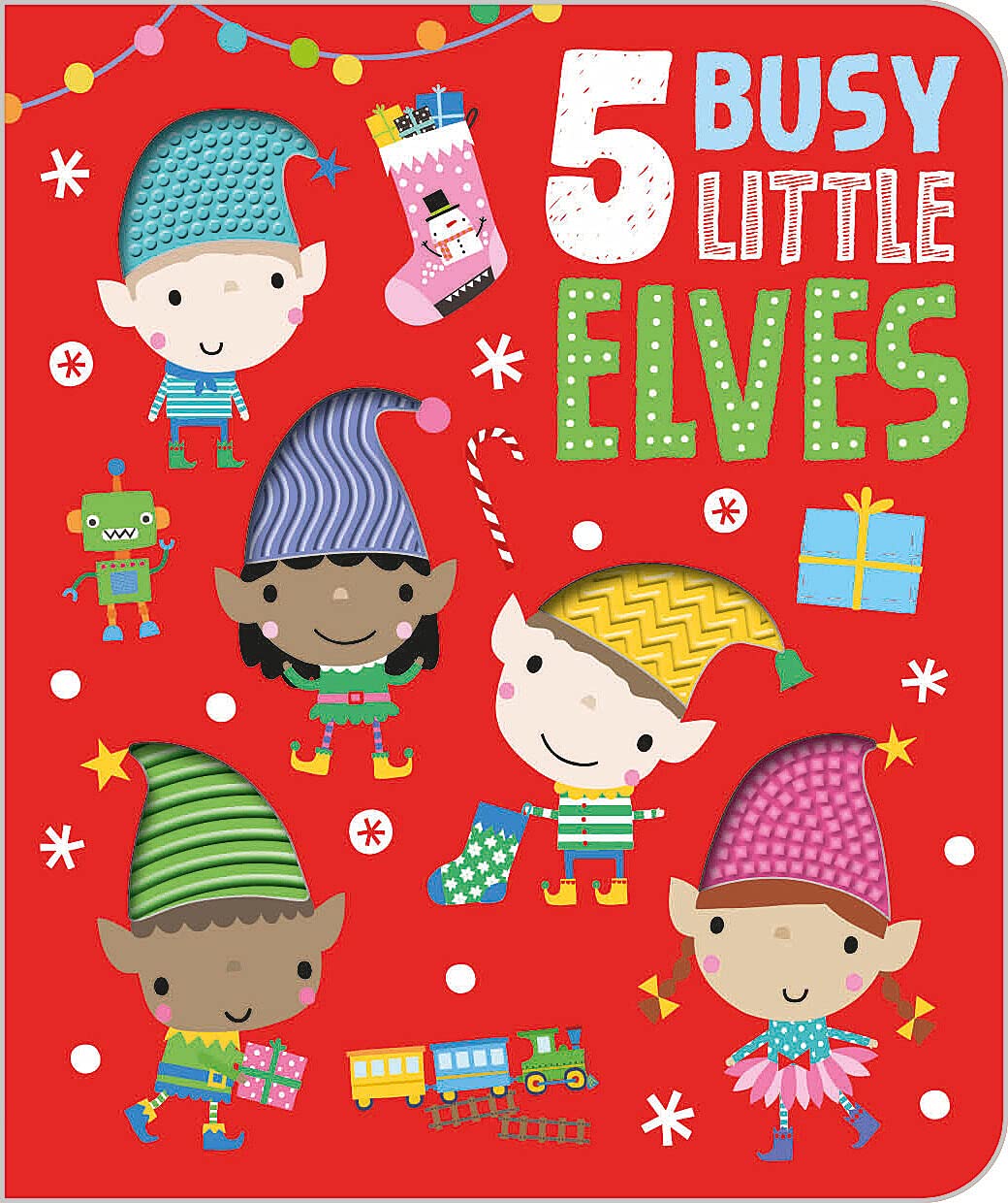 5 Busy Little Elves Book