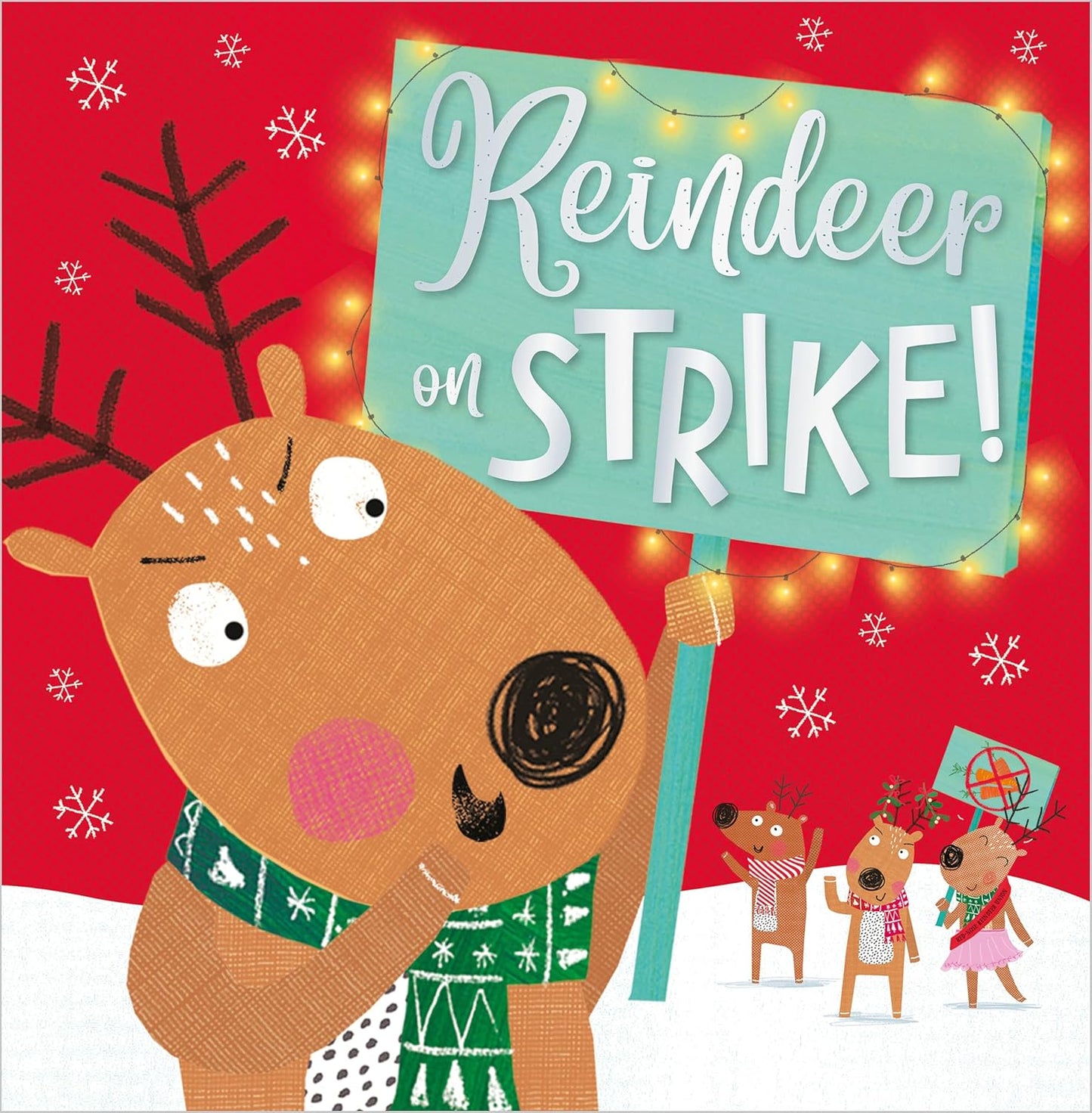 Reindeer On Strike Book