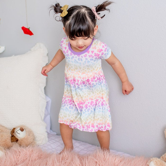 Rainbow Leopard Dress