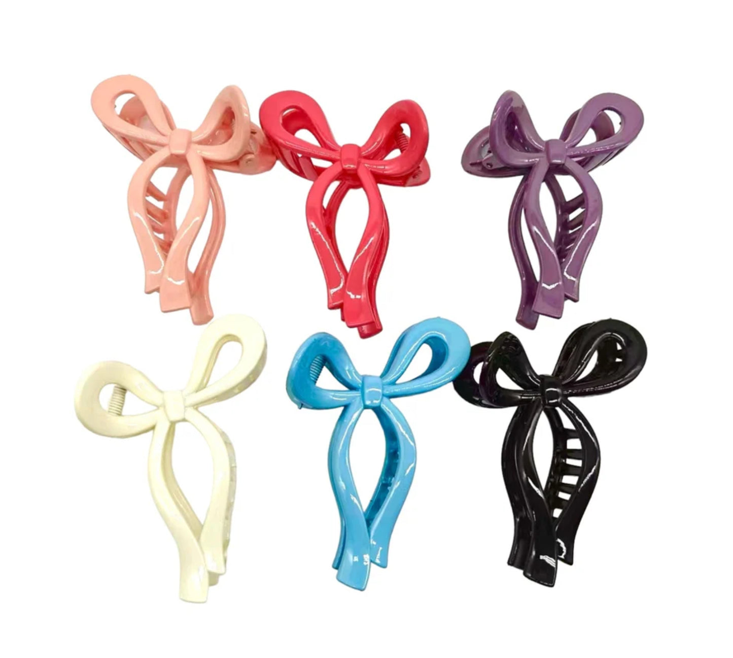 Bow Shaped Claw Clip