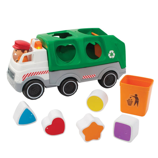 Shape Sorting Recycling Truck
