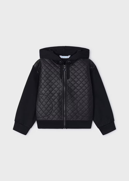 Quilted Black Jacket