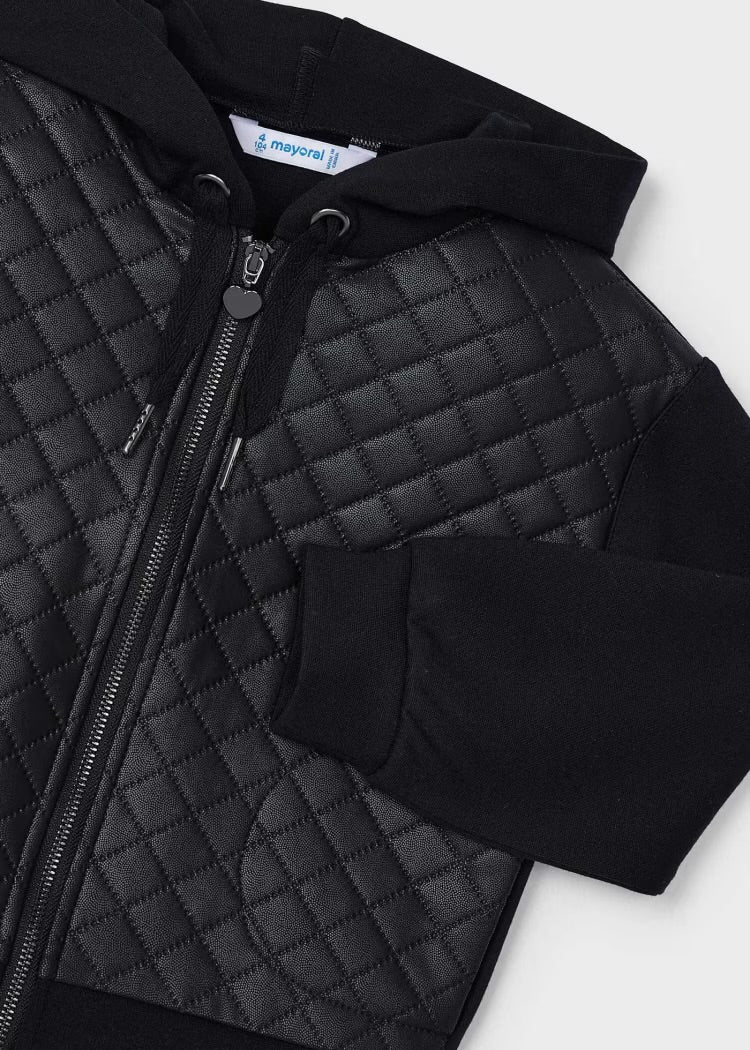 Quilted Black Jacket