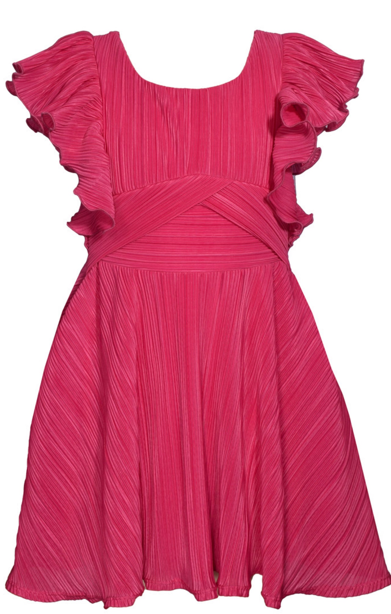 Fuchsia Pleater Skater