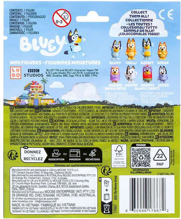 Bluey Mini Figure Blind Bag