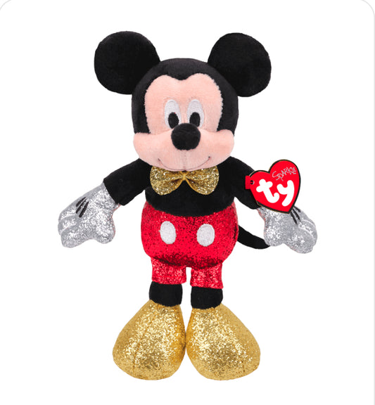 Ty Sparkly Mickey Mouse - Small