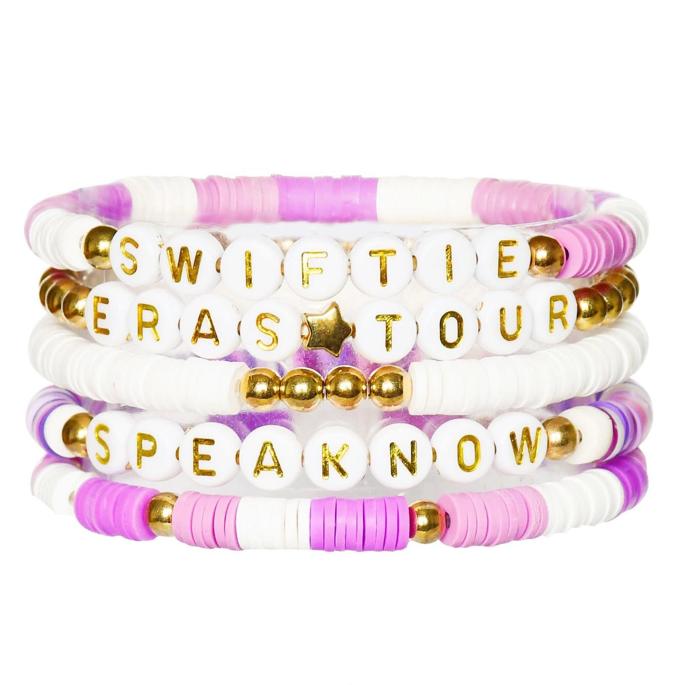 Swiftie Speak Now Bracelet Set