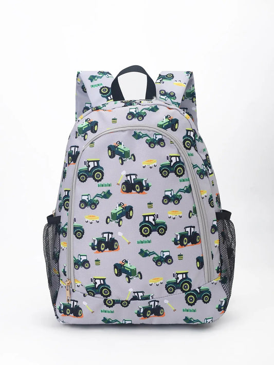 Green Tractors Backpack