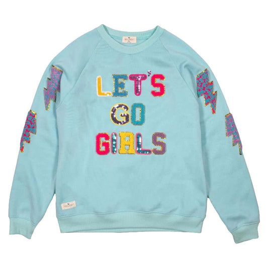 Let’s Go Girls Patch Sweatshirt