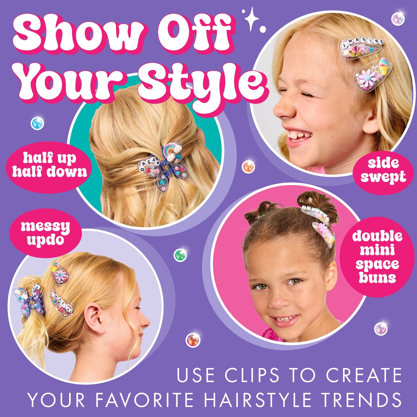 Chic Boutique Diy Hair Clip Kit