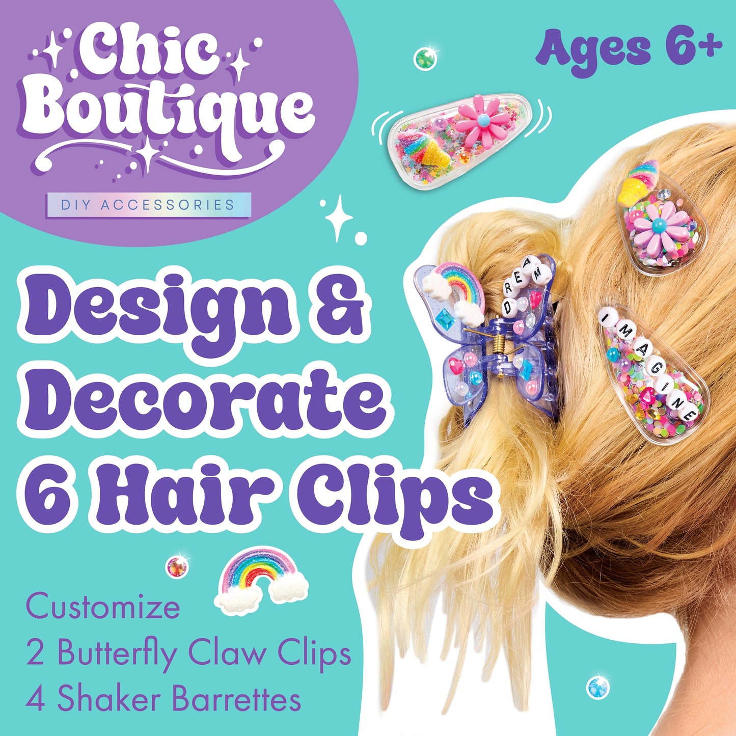 Chic Boutique Diy Hair Clip Kit