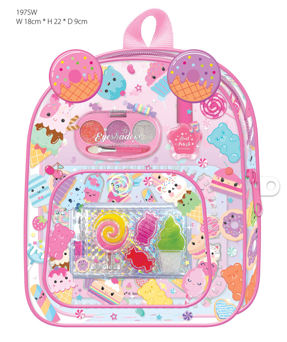 Fashionate Mini Beauty Backpack, Sweets
