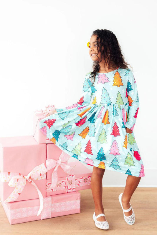 Oh Christmas Tree Twirl Dress