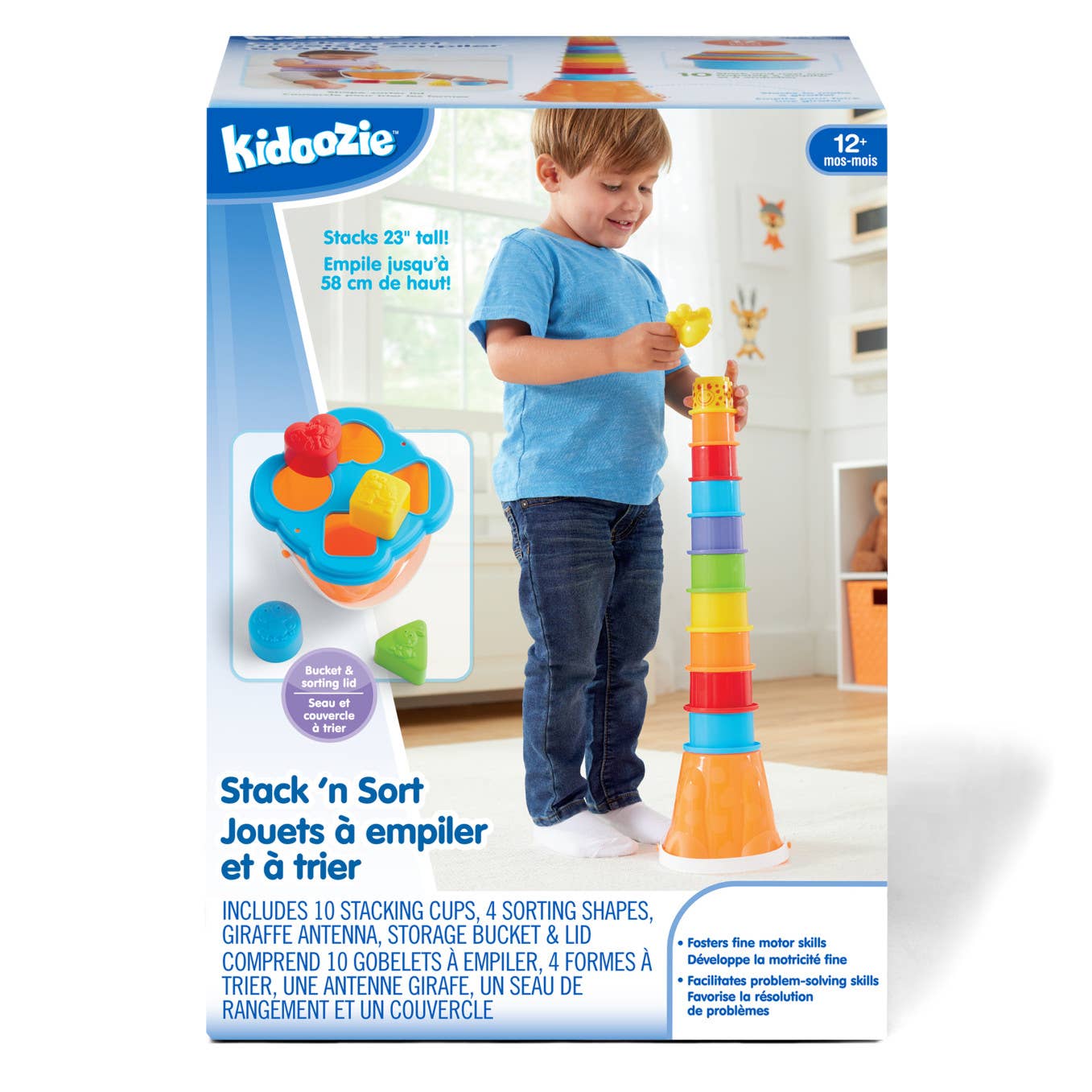 Stack 'n Sort, Developmental Stacking/Nesting Toy