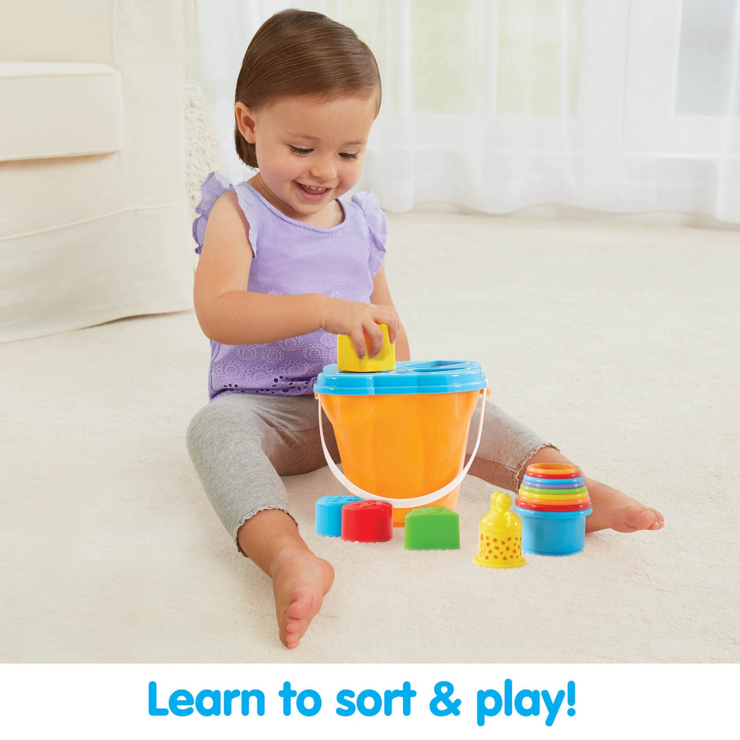 Stack 'n Sort, Developmental Stacking/Nesting Toy
