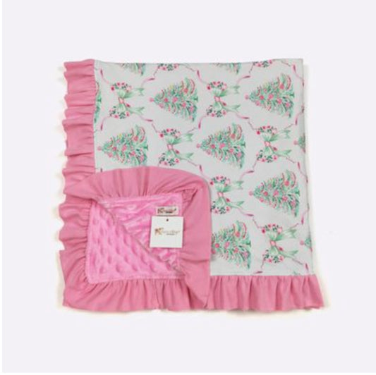 Festive Christmas Tree Blanket