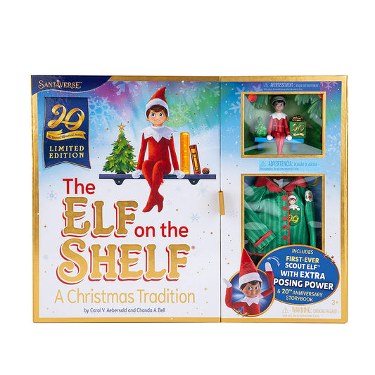 The Elf on the Shelf 20th Anniversary Boy Blue Eyes