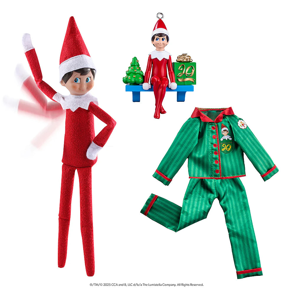 The Elf on the Shelf 20th Anniversary Boy Blue Eyes