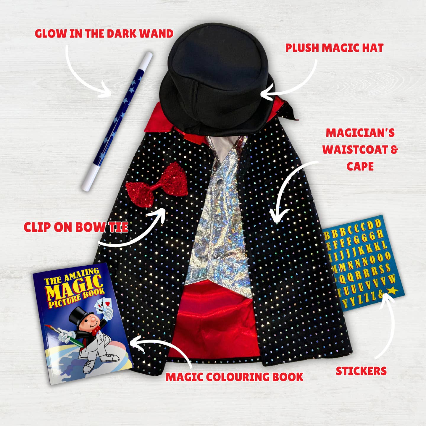 Dress Up Magician Costume