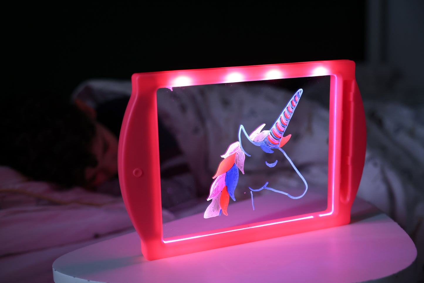 Glow Art Drawing Board - Pink Or Black