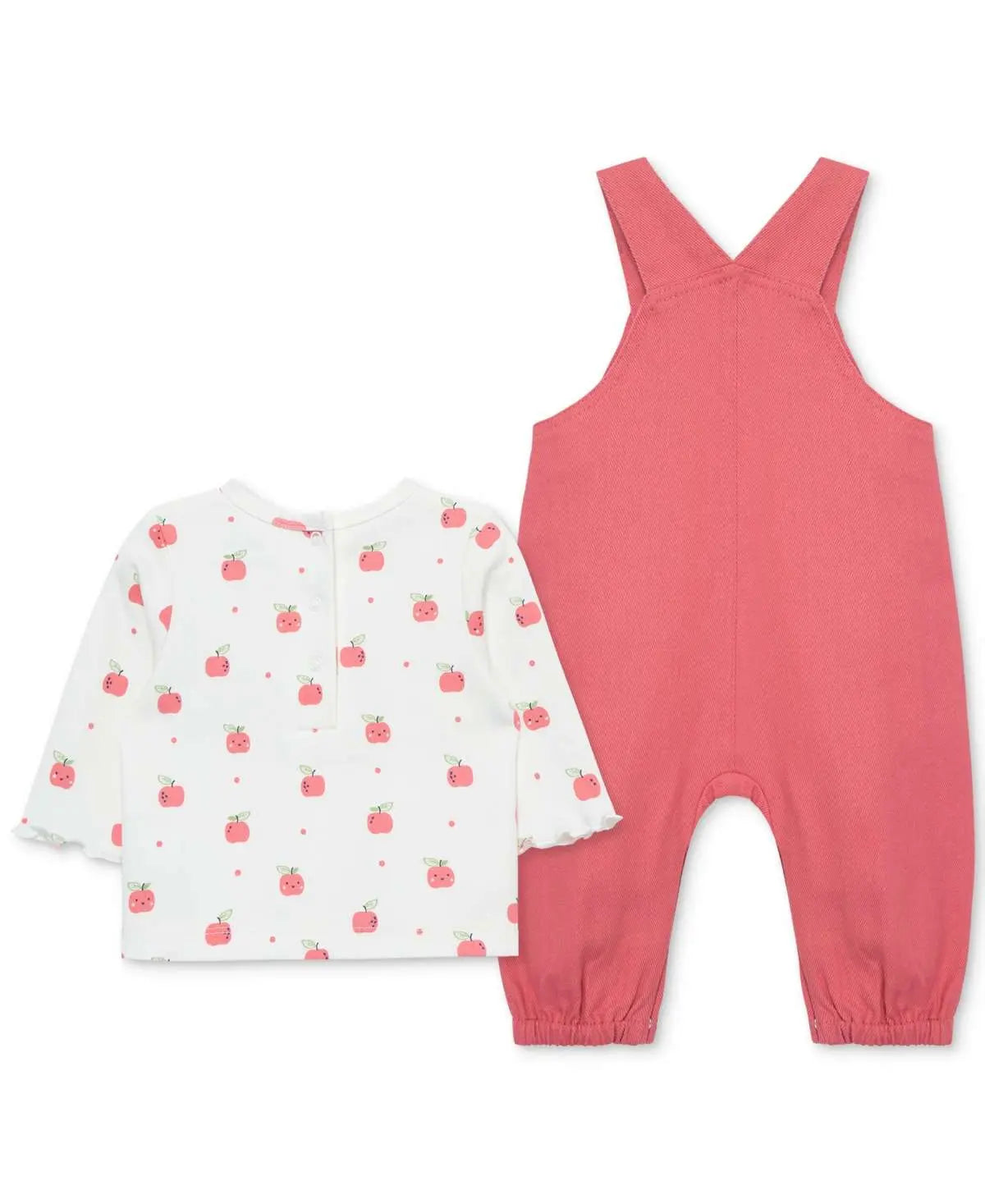 Apple Pink Overall Set