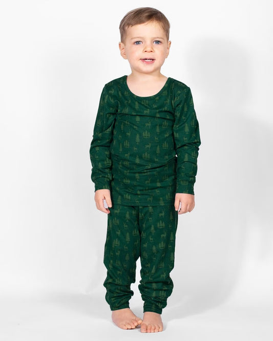Woodsy Deer LS Pajamas