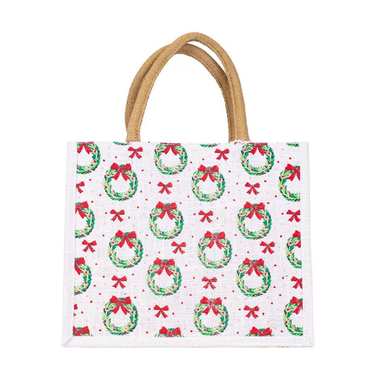 Clara Wreath Gift Tote