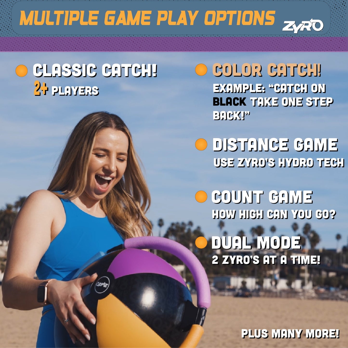 Zyro - the Easiest Ball To Throw and Catch!