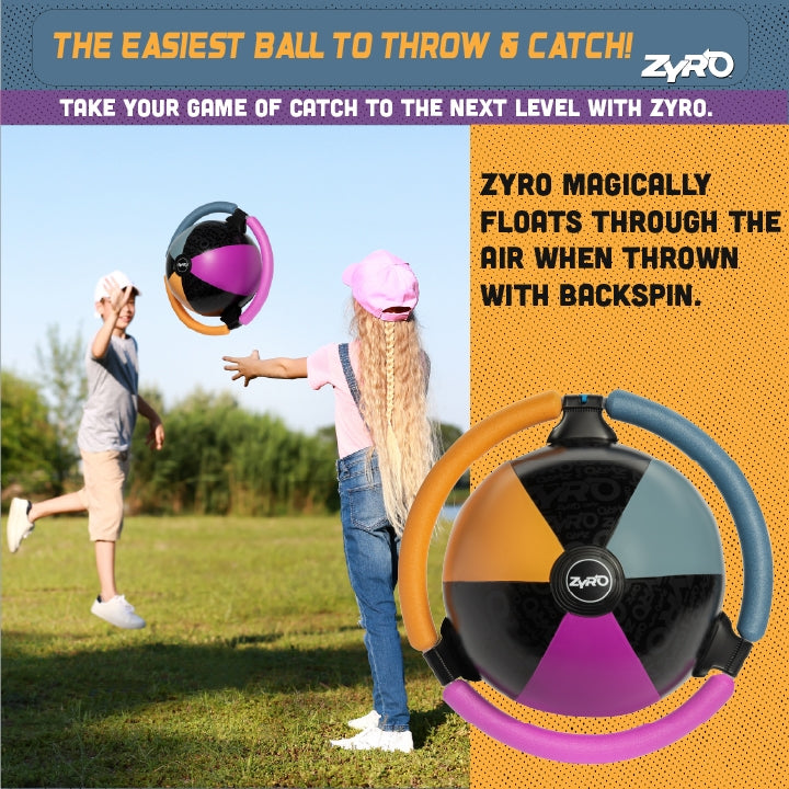 Zyro - the Easiest Ball To Throw and Catch!