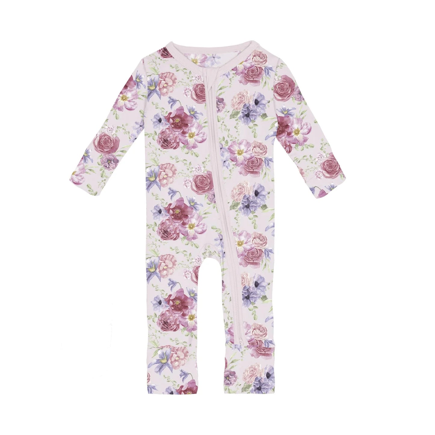 Bamboo Convertible Coverall - Shrinking Violet Dreamy Floral