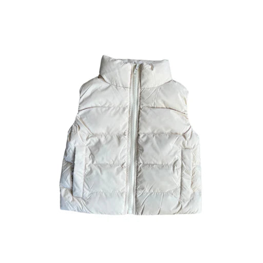 Almond Puffer Vest