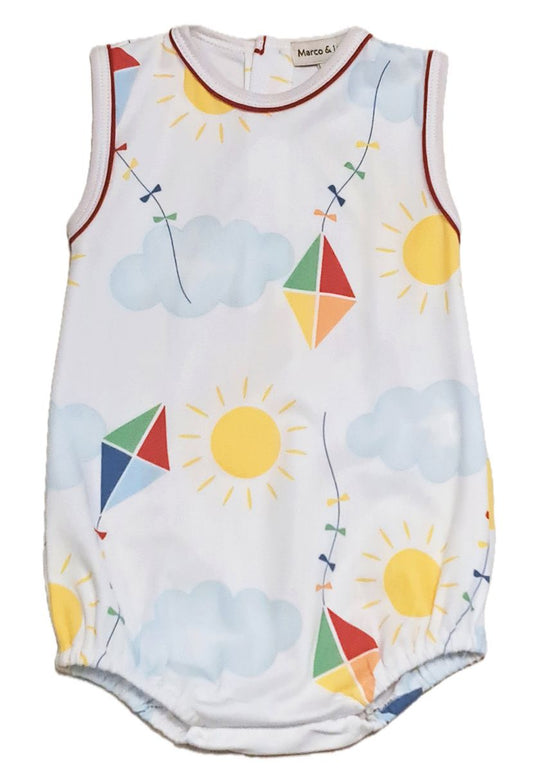 Summer Kites Boy Romper