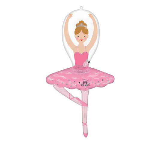 43" PKG GEN BALLERINA GIRL SUPERSHAPE
