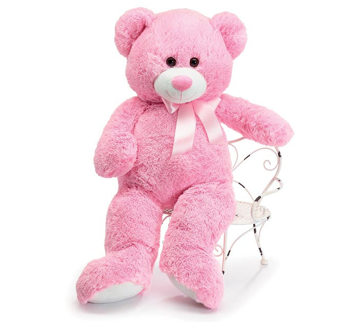 PLUSH PINK BEAR 36”