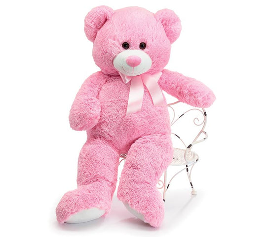 PLUSH PINK BEAR 36”