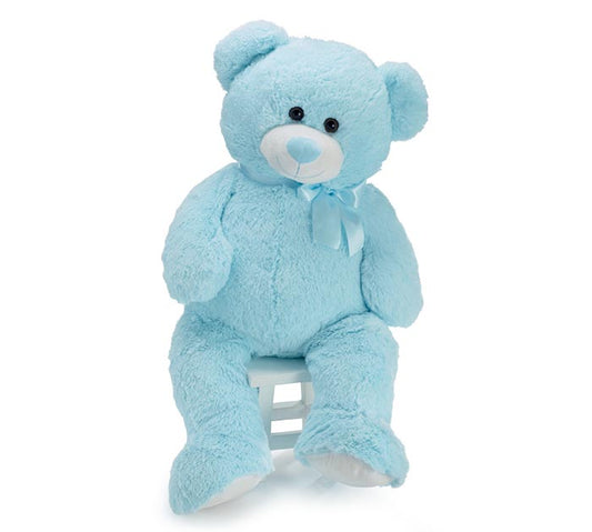 PLUSH 36" BLUE BEAR